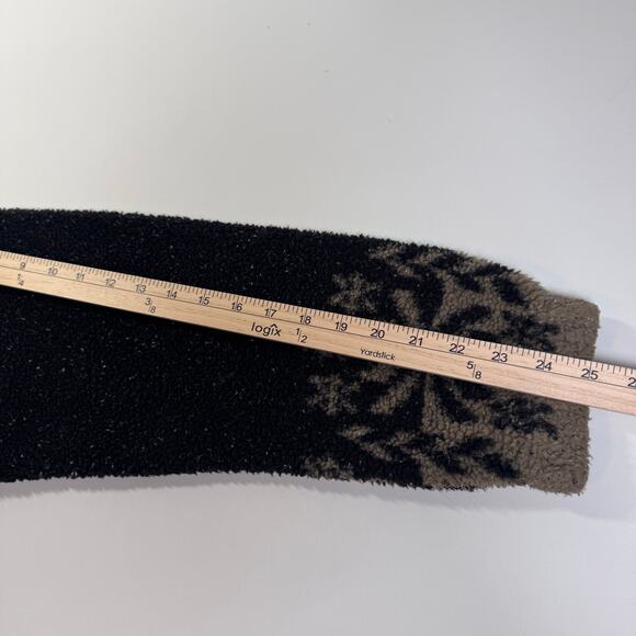 Vintage 90s Woolrich USA Snowflakes Sherpa Fleece Full Zip Jacket Winter Mens M - Picture 4 of 11